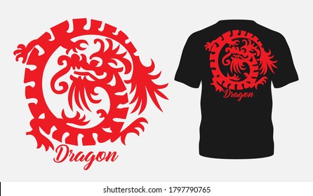Dragon Graphic T-Shirt Design hochwertige Print-fertig T-Shirt-Design, diese Kunstwerke können für den Digitaldruck und Siebdruck verwendet werden