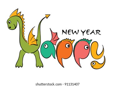 Dragon -- Happy new year