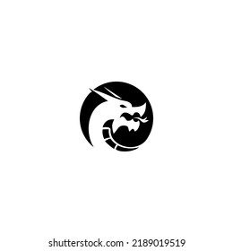 Dragon Head Abstract Modern Logo Vector Vol.3