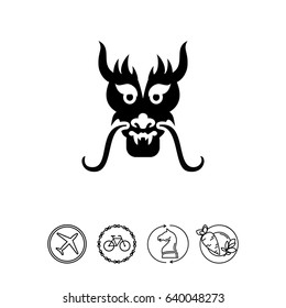 Dragon head icon