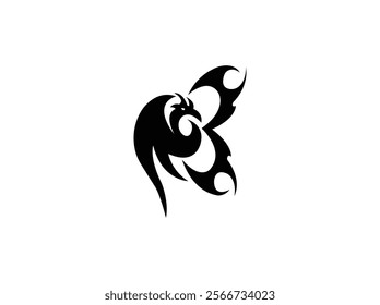 Dragon Head Logo Royalty Design Vector
