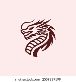 Dragon head logo for sale.