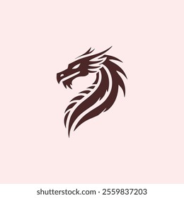 Dragon head logo for sale.
