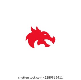 Dragon Head Logo Template Design
