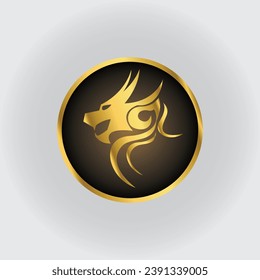 Dragon head Logo Vector Gaming