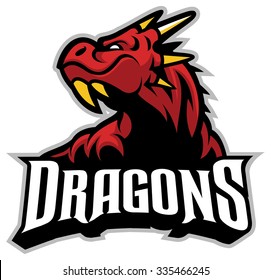 Dragon Head Mascot