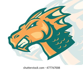 DRAGON HEAD MASCOT