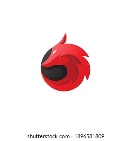 Dragon Head Mascot Logo Icon
