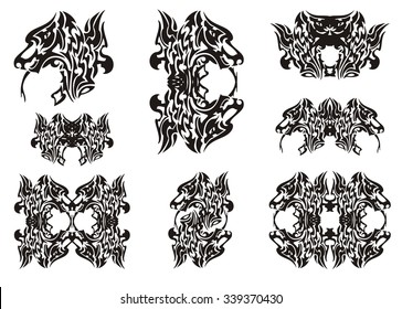 279 Double dragon head symbol Images, Stock Photos & Vectors | Shutterstock