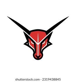 diseño de línea de estilo de logotipo de cabeza de dragón diseño de ilustración simple de vector diseño de plantilla
