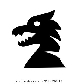 dragon icon or logo isolated sign symbol vector illustration - high quality black style vector icons
