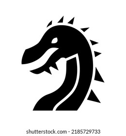 dragon icon or logo isolated sign symbol vector illustration - high quality black style vector icons
