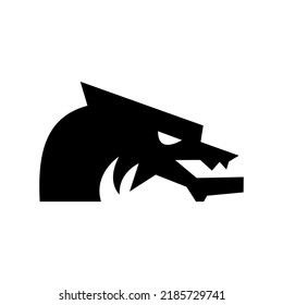 dragon icon or logo isolated sign symbol vector illustration - high quality black style vector icons
