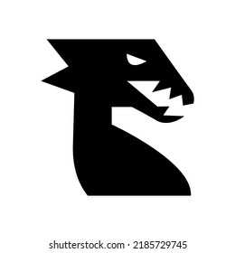 dragon icon or logo isolated sign symbol vector illustration - high quality black style vector icons

