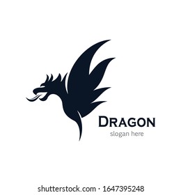 Dragon icon symbol vector illustration design