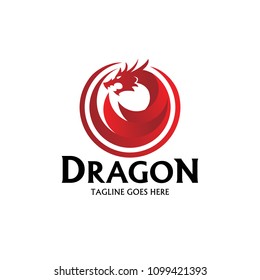 Dragon icon - Vector illustration