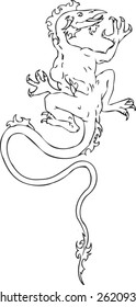 Dragon An illustration of a dragon.