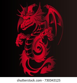 Dragon illustration object