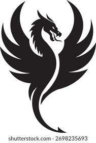 DRAGON ILLUSTRATOR VECTOR ART DESIGN