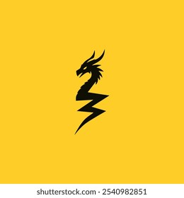 Dragon lightning logo for sale