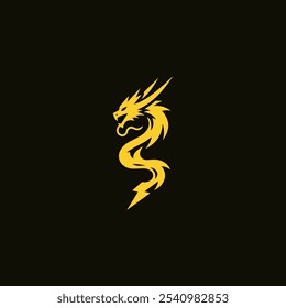 Dragon lightning logo for sale