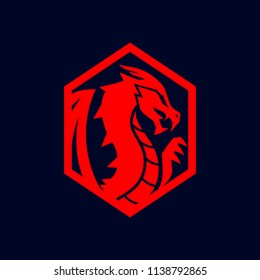 the dragon logo