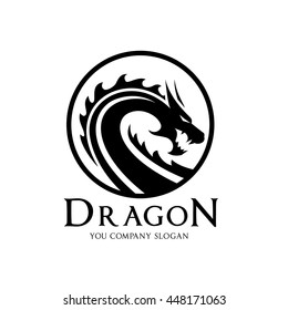 Dragon Vector Logo Template Stock Vector (Royalty Free) 315227657