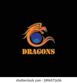 The dragon logo design is suitable for your business company icon