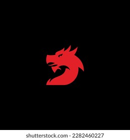 Dragon logo design template Dragon logo design 