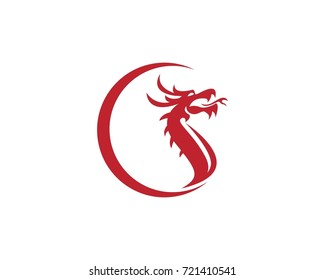 Dragon Logo Design Template