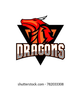 Dragon Logo Design Vector
