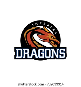 Dragon Logo Design Vector