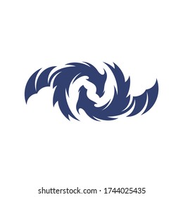 Dragon logo design vector. Icon Symbol. Template Illustration