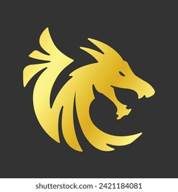 dragon logo high quality design 