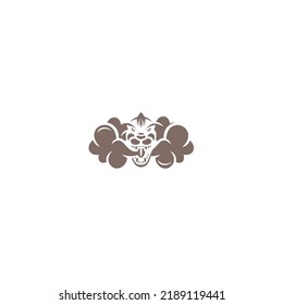 icono del logotipo del dragón iniciales de la tecnología X ilustración