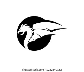 Dragon logo illustration
