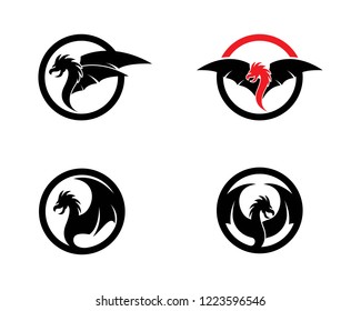 Dragon logo illustration