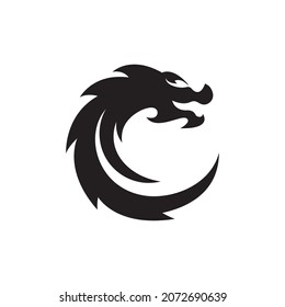 Dragon logo images illustration design