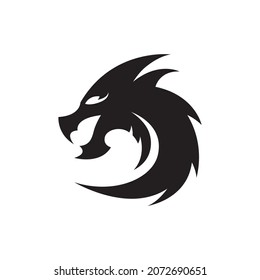 Dragon logo images illustration design