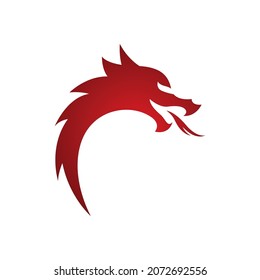 Dragon logo images illustration design