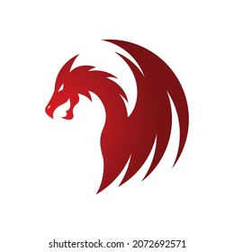 Dragon logo images illustration design