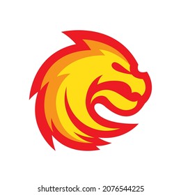 Dragon logo images illustration design