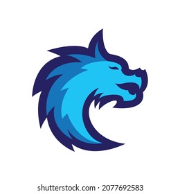 Dragon logo images illustration design