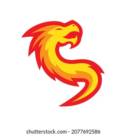 Dragon logo images illustration design