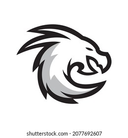 Dragon logo images illustration design