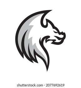 Dragon logo images illustration design