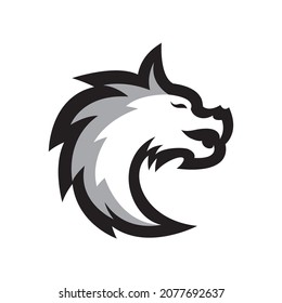 Dragon logo images illustration design