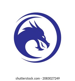 Dragon logo images illustration design