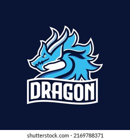 Dragon logo, Mascot Logo design