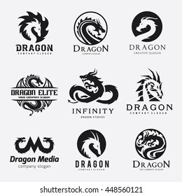 Dragon Logo Set 